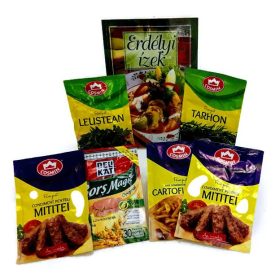   Erdélyi izek szakácskönyv csomag (ajándék erdélyi fűszerekkel)