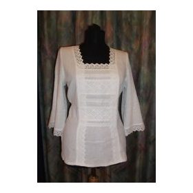 Tölcsér újjas női blúz