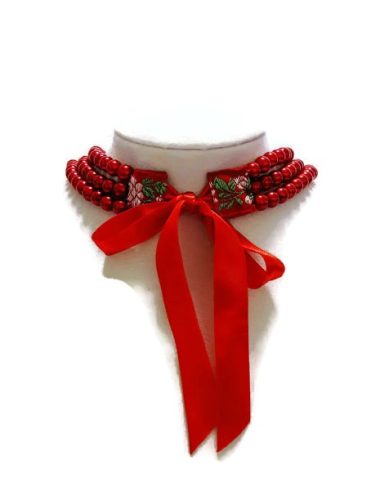 Kaláris 3 soros  (tekla gyöngyből)